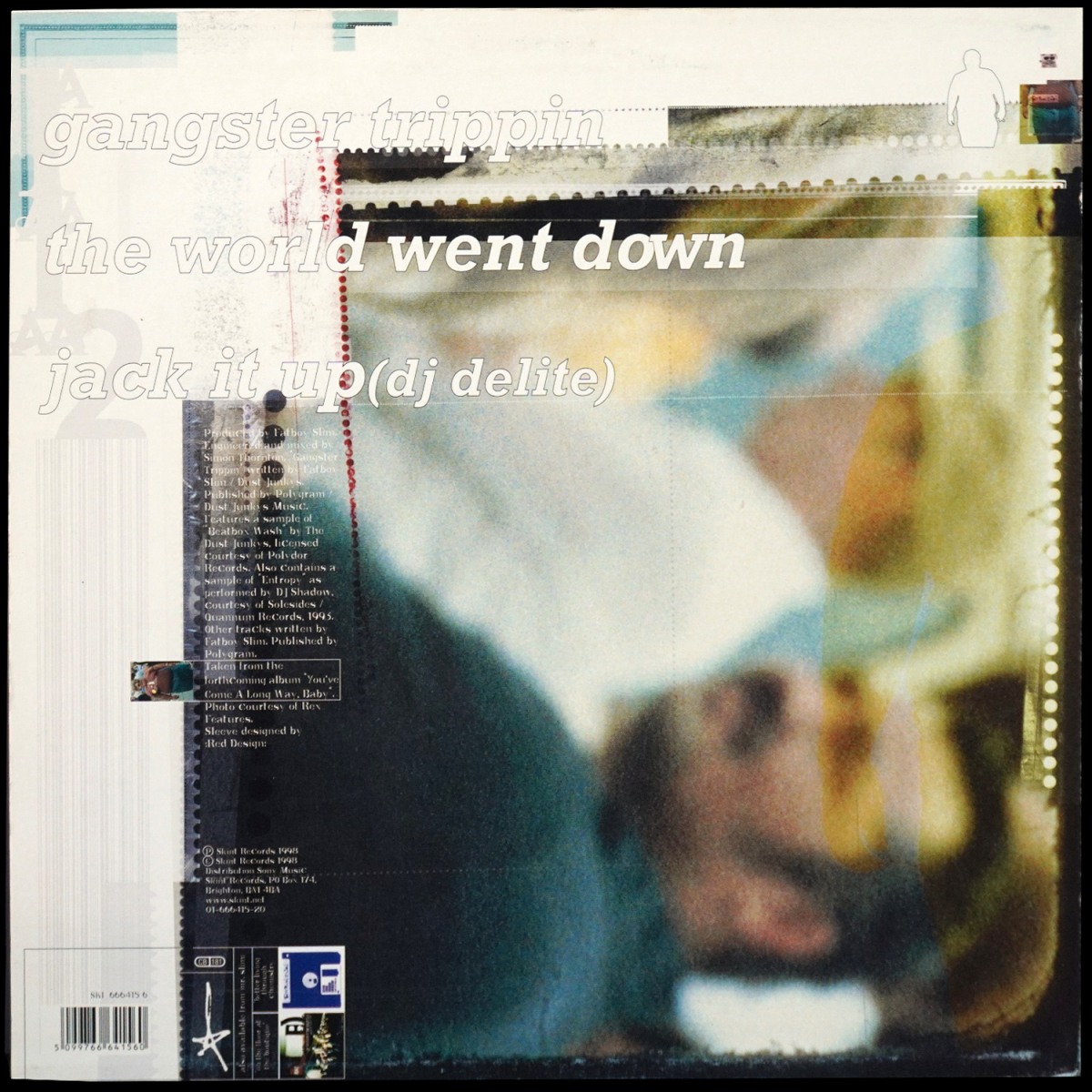 LP Fatboy Slim — Gangster Trippin (макси сингл) фото 2