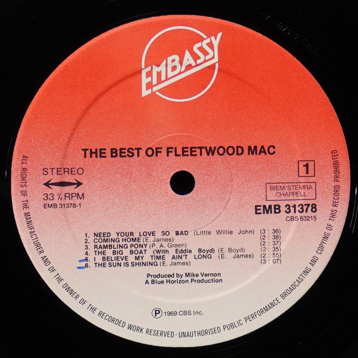 LP Fleetwood Mac — Very Best Of Fleetwood Mac фото 2