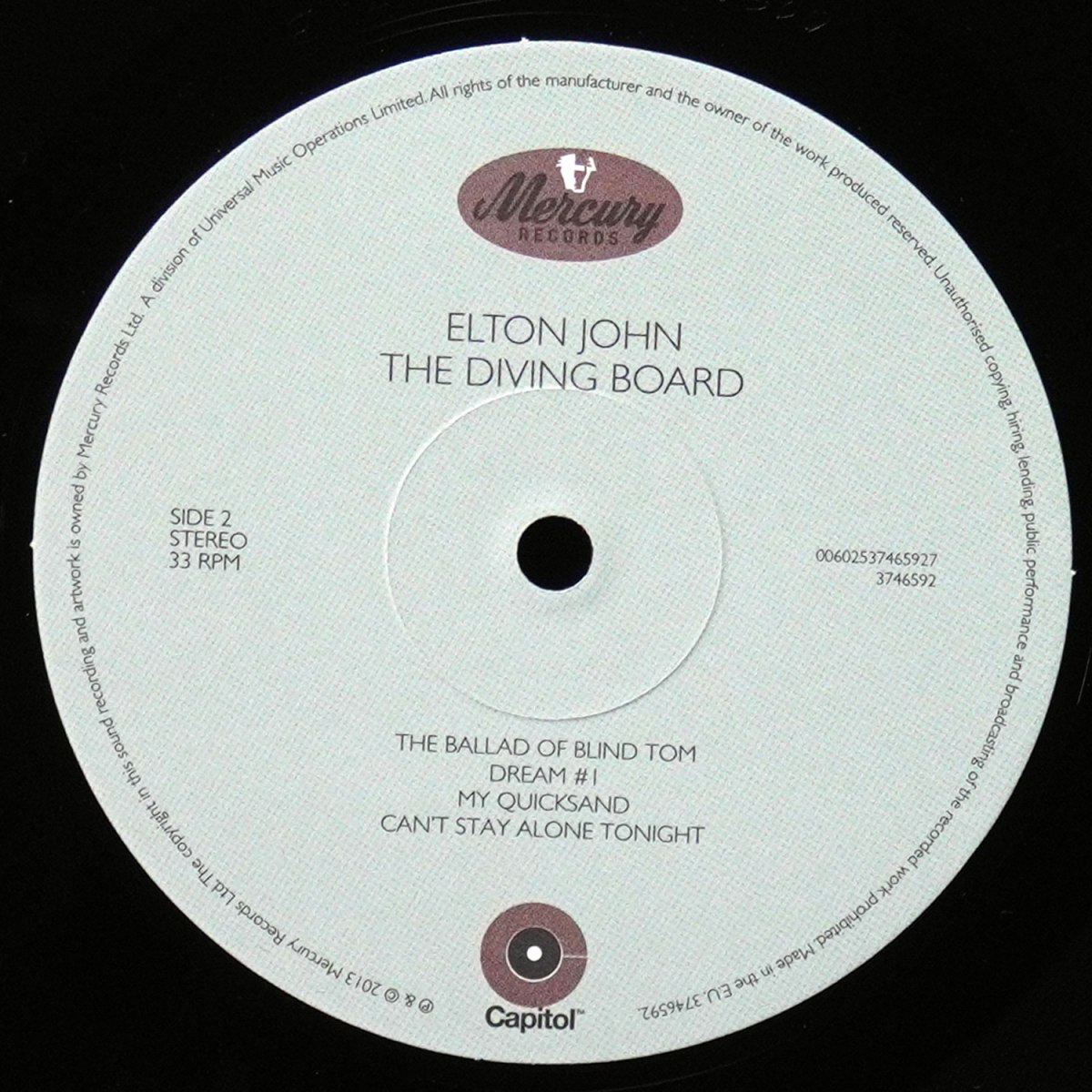 LP Elton John — Diving Board (2LP) фото 8