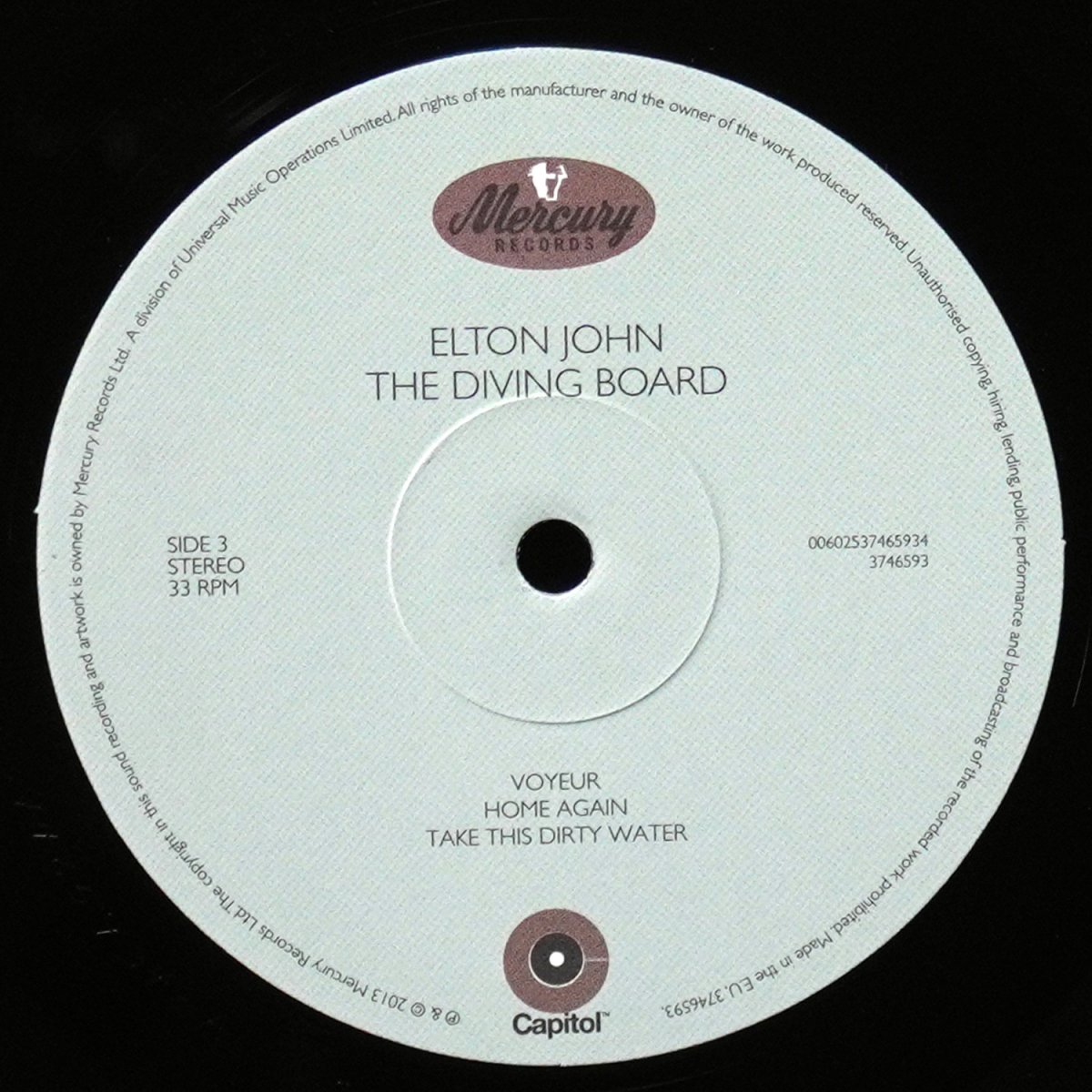 LP Elton John — Diving Board (2LP) фото 9