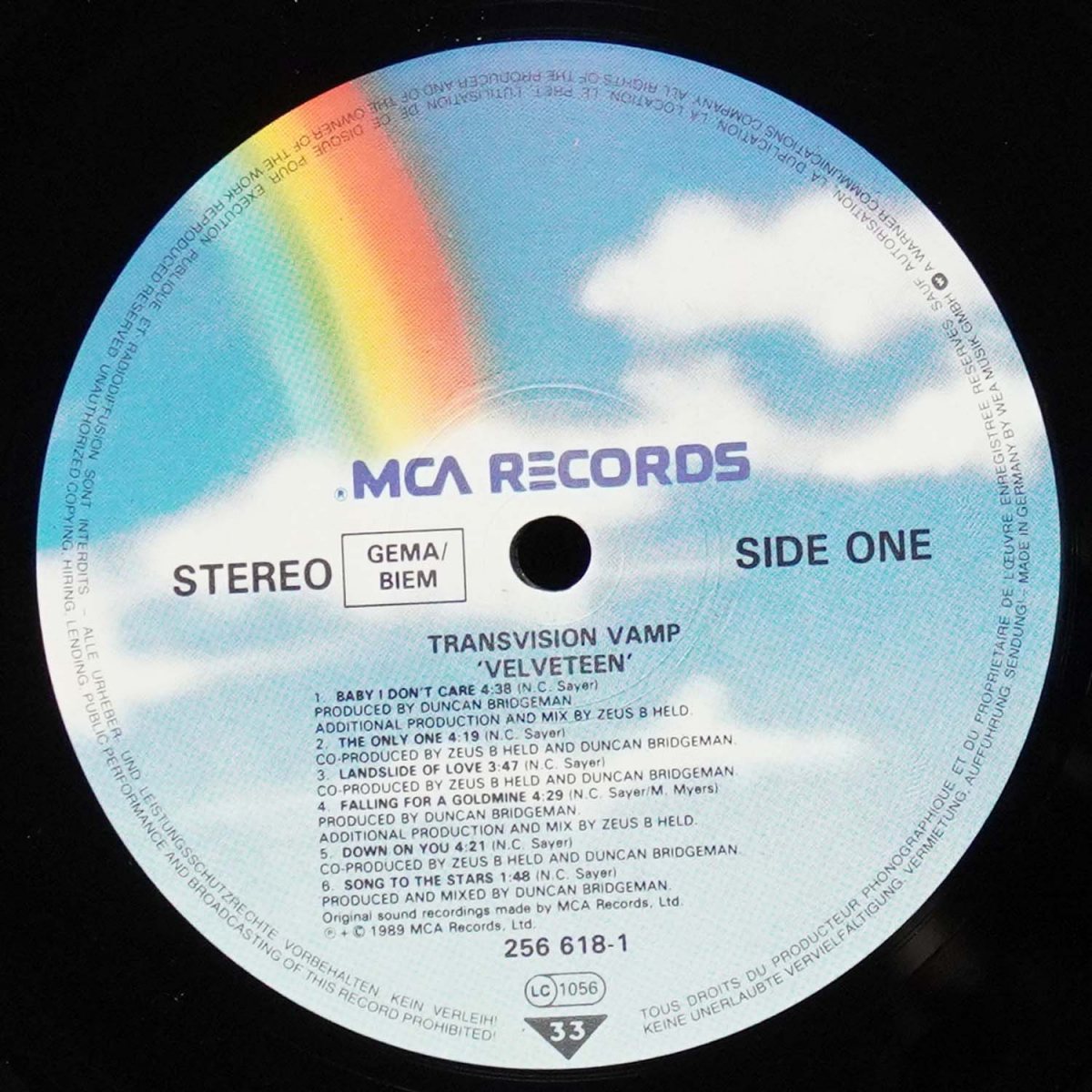 LP Transvision Vamp — Velveteen (+ постер) фото 2