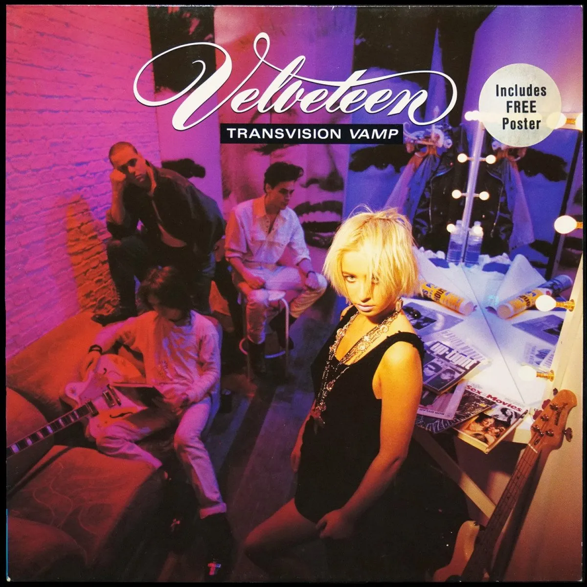 LP Transvision Vamp — Velveteen (+ постер) фото