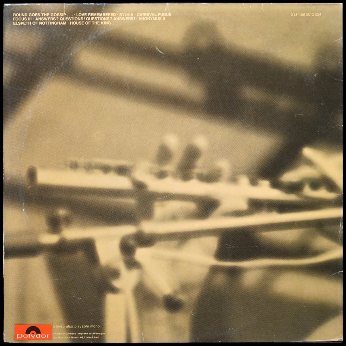 LP Focus — Focus 3 (2LP) фото 2