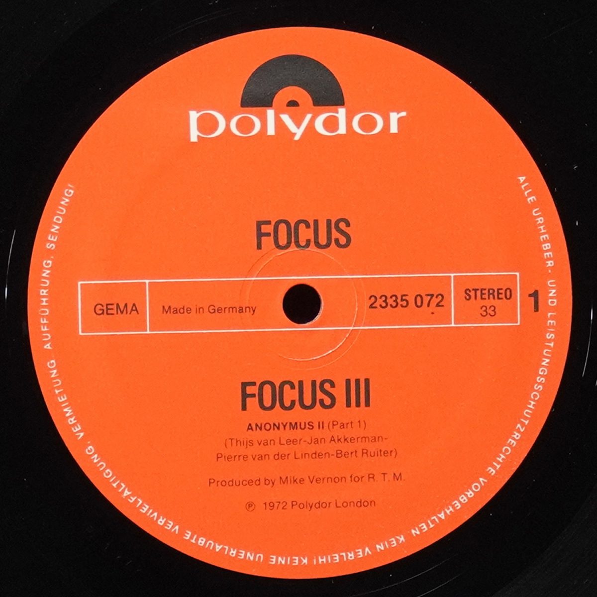 LP Focus — Focus 3 (2LP) фото 3