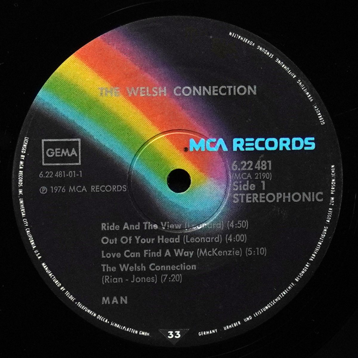 LP Man — Welsh Connection фото 2