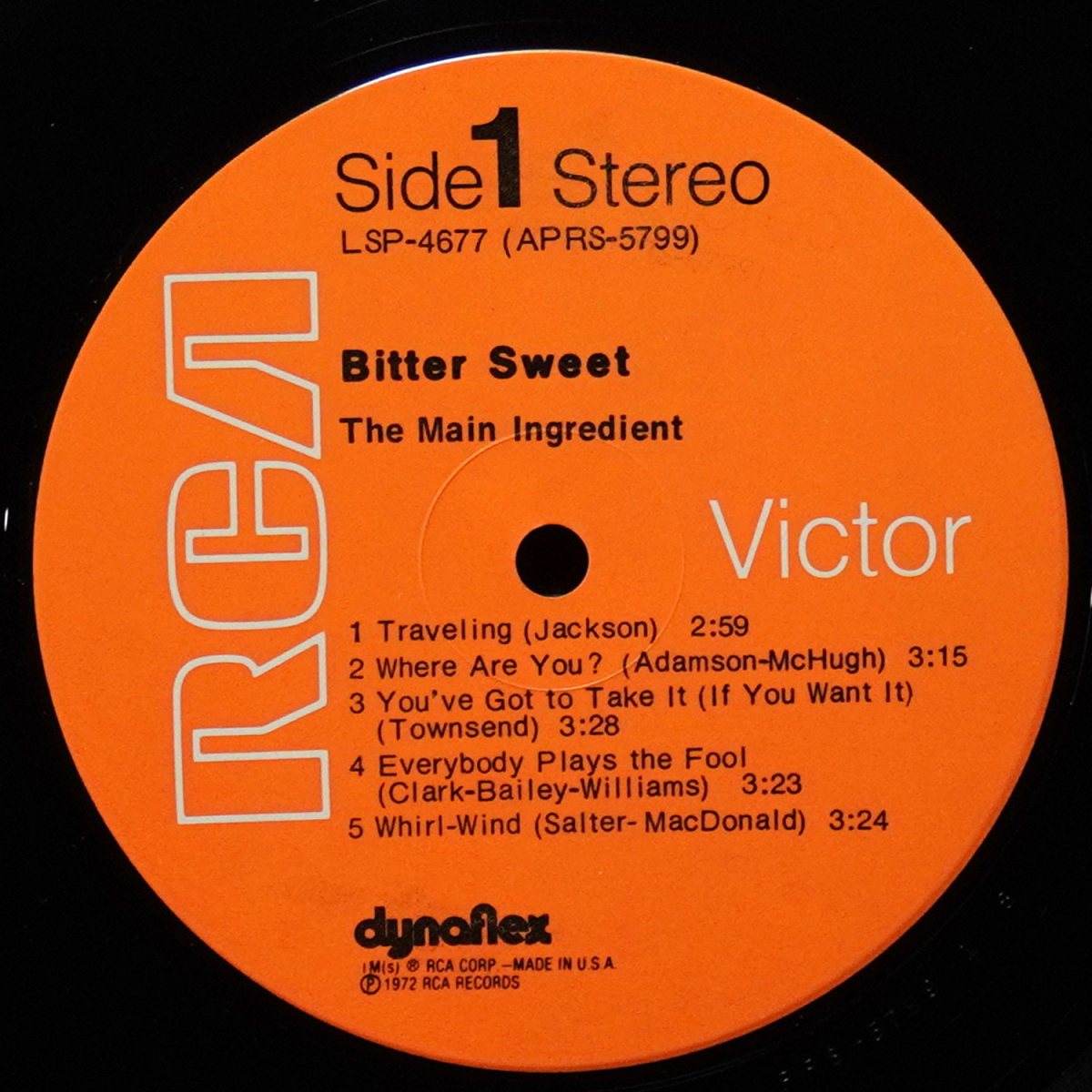 LP Main Ingredient — Bitter Sweet фото 3