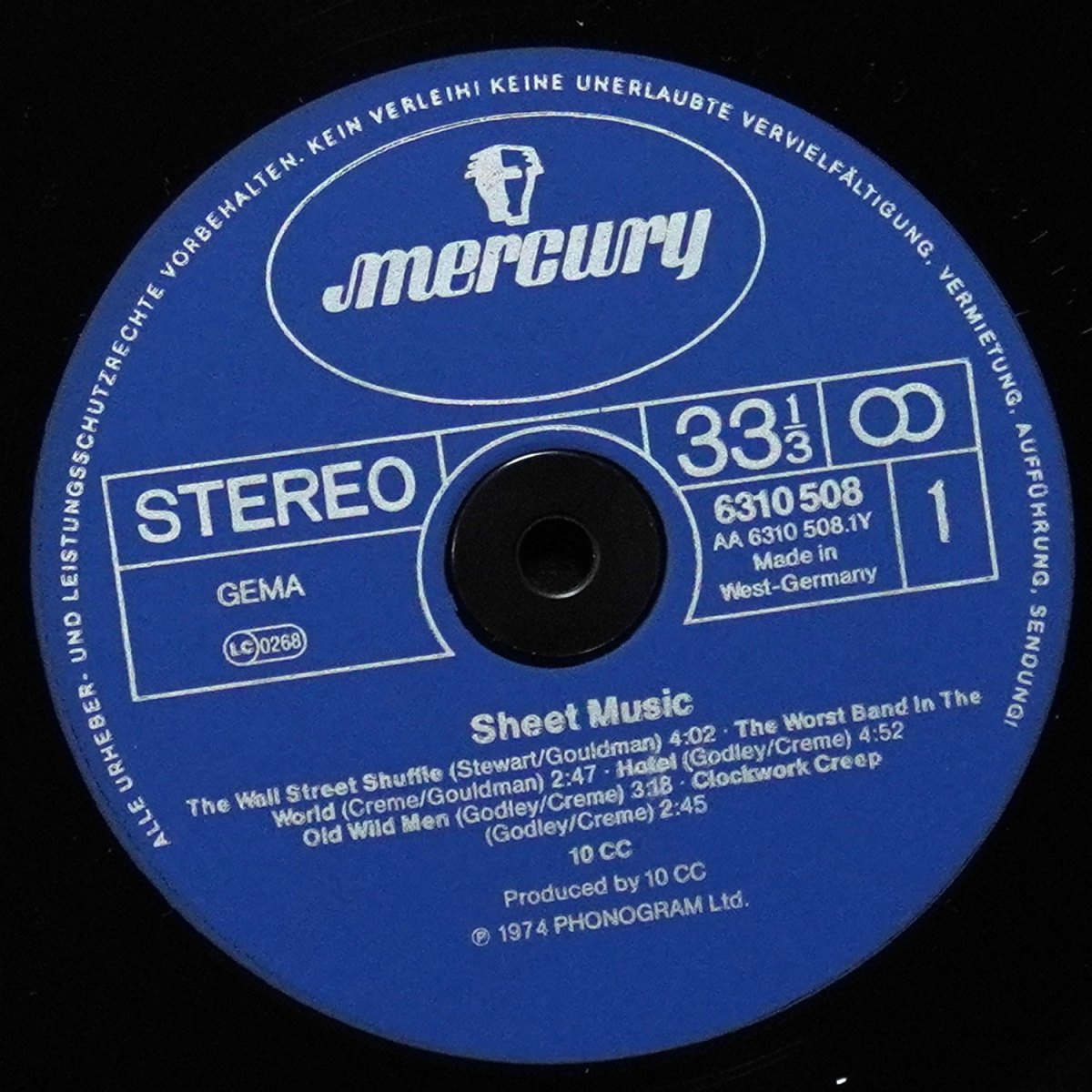 LP 10 CC — Sheet Music фото 2