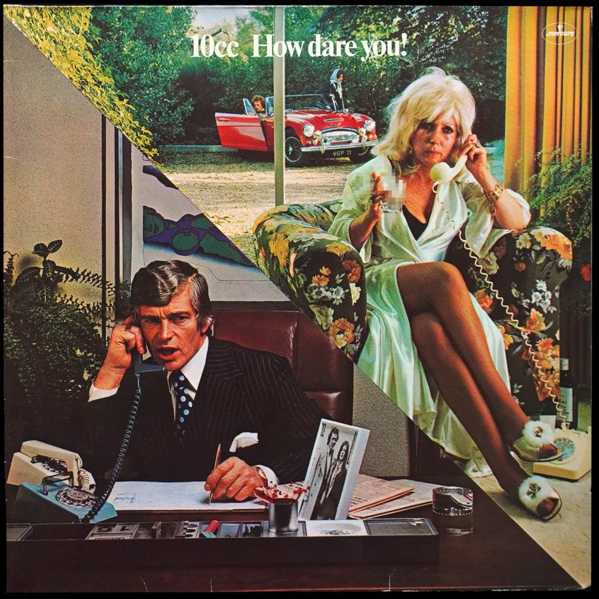 LP 10 CC — How Dare You! фото