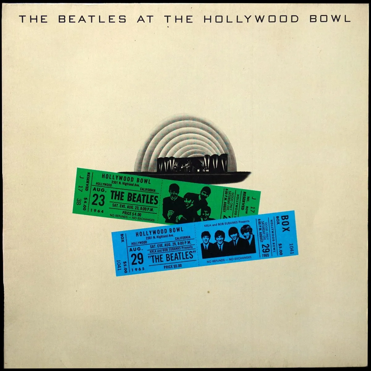 LP Beatles — Beatles At The Hollywood Bowl фото