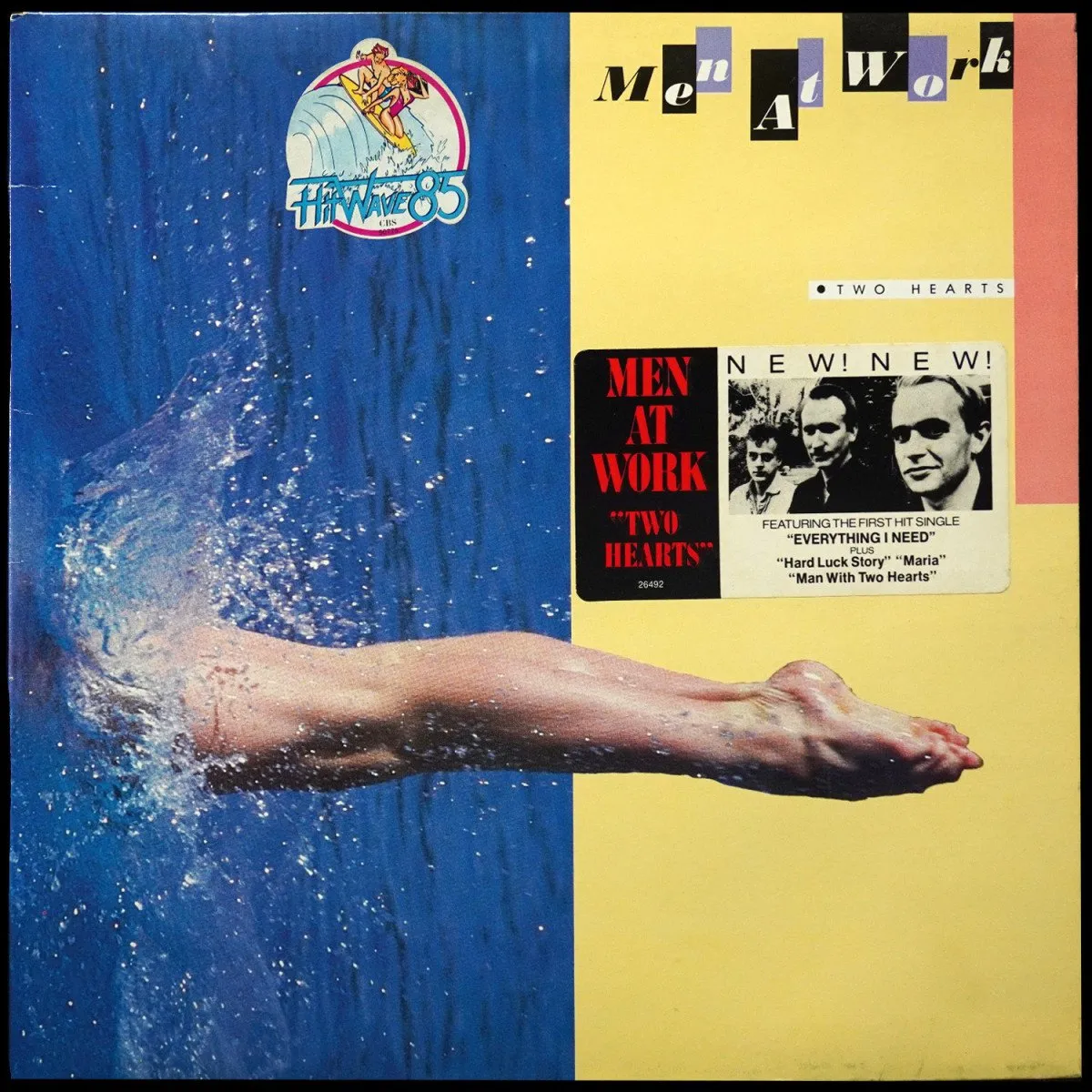 LP Men At Work — Two Hearts фото