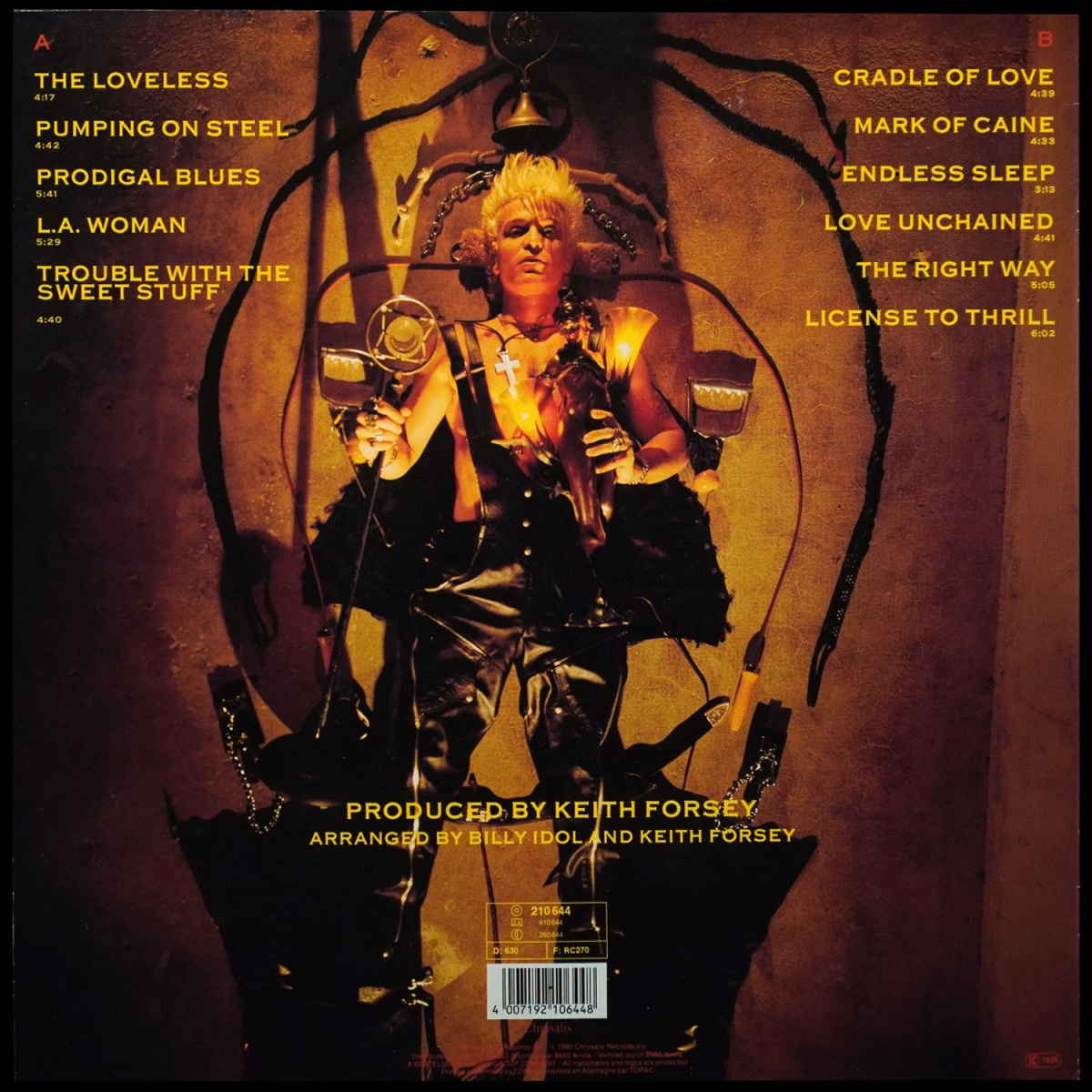 LP Billy Idol — Charmed Life фото 2