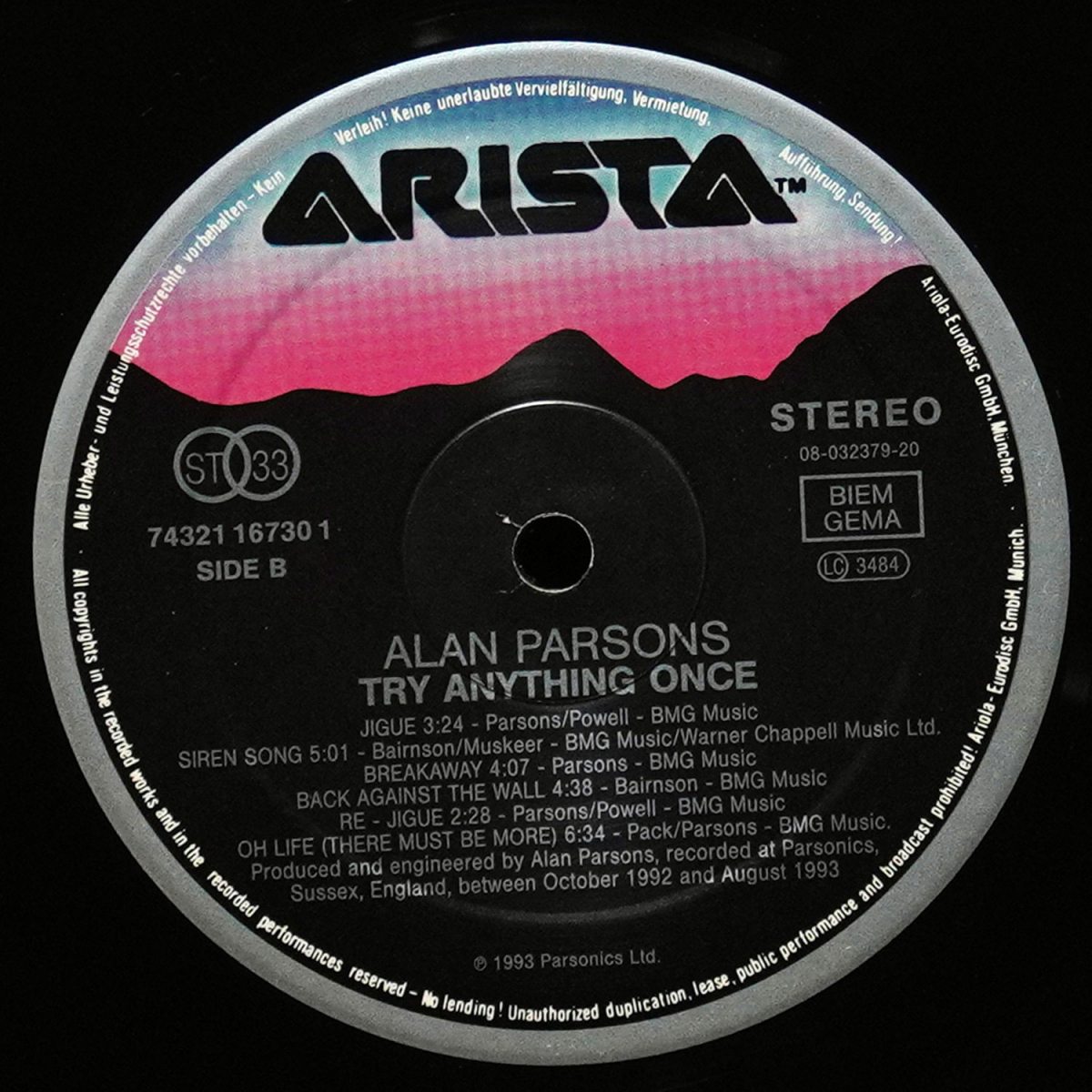 LP Alan Parsons — Try Anything Once фото 4