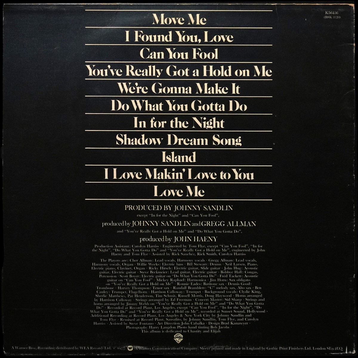 LP Allman And Woman — Two The Hard Way фото 2