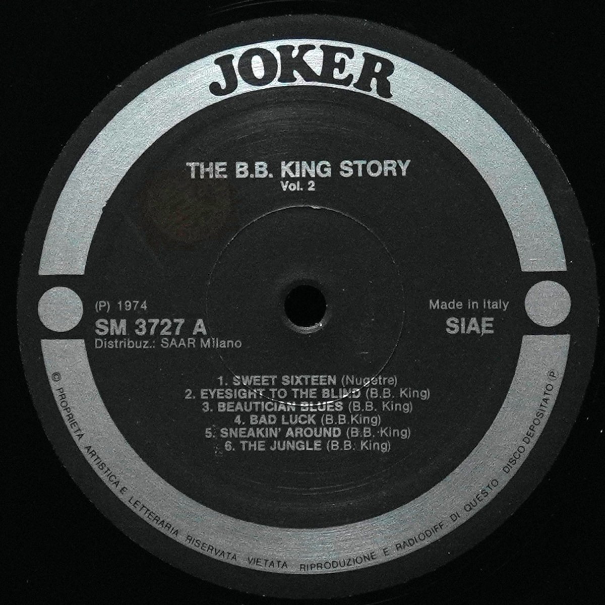 LP B.B. King — B.B. King Story - Vol. 1/2 (2LP) фото 3