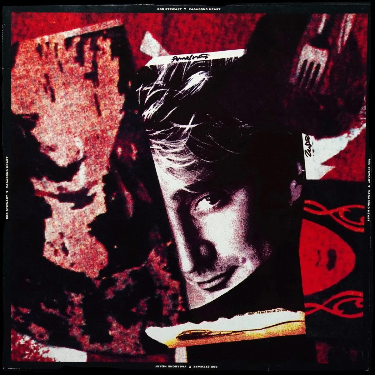 LP Rod Stewart — Vagabond Heart фото
