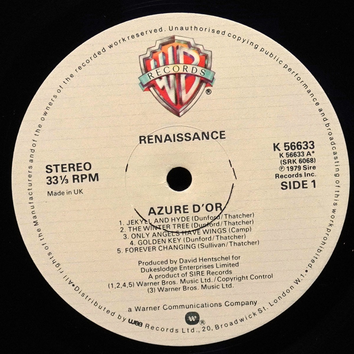 LP Renaissance — Azure D'Or фото 2