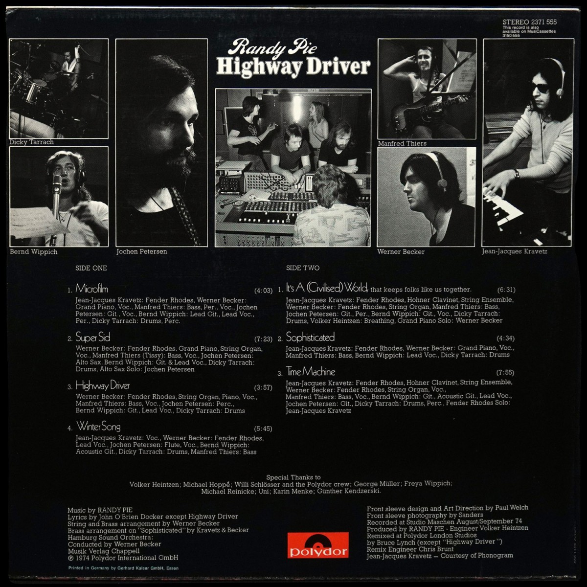 LP Randy Pie — Highway Driver фото 2