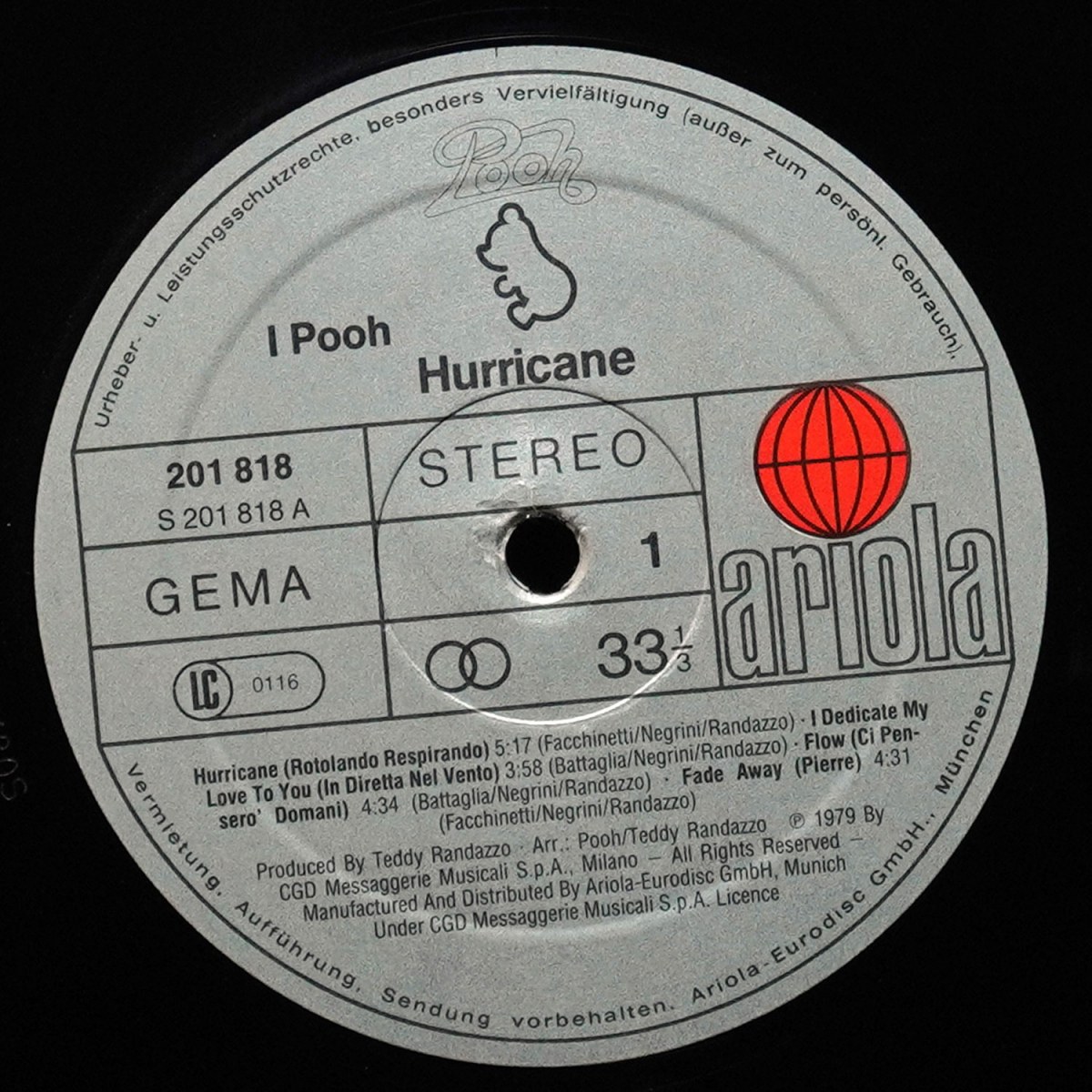 LP Pooh — Hurricane фото 3