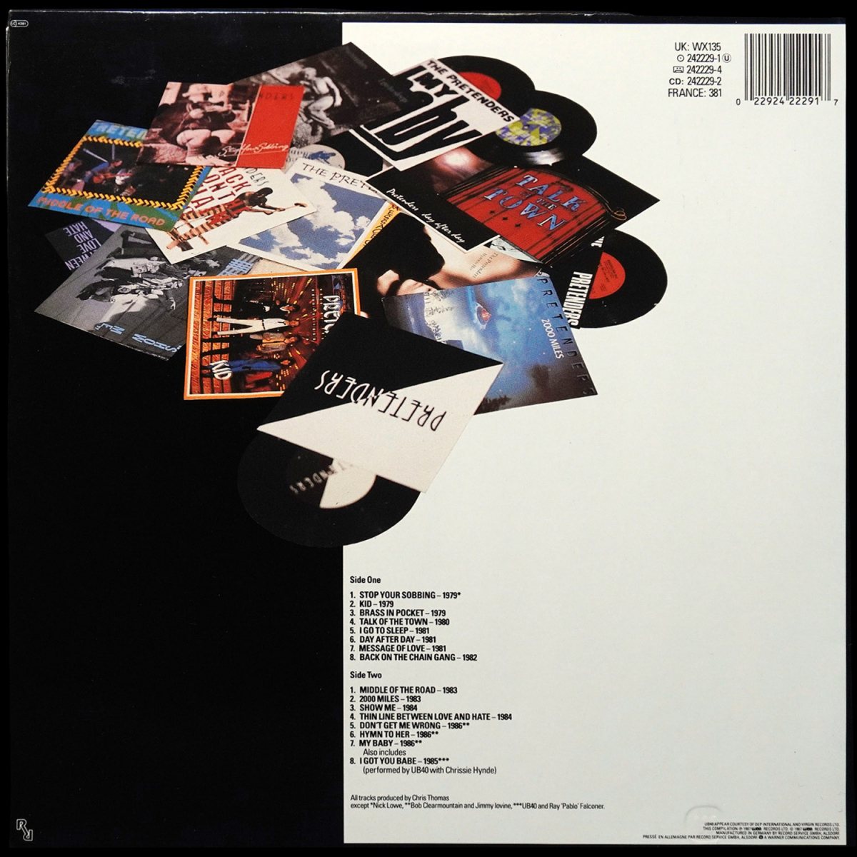 LP Pretenders — Singles фото 2