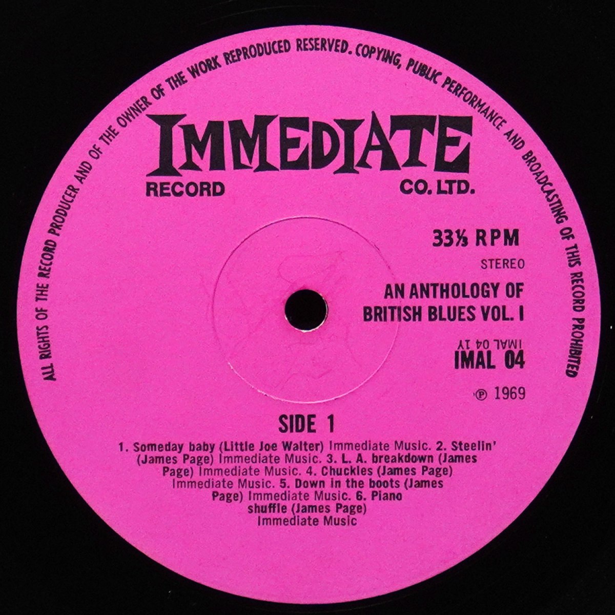 LP V/A — Anthology Of British Blues Volume 2 (2LP) фото 3