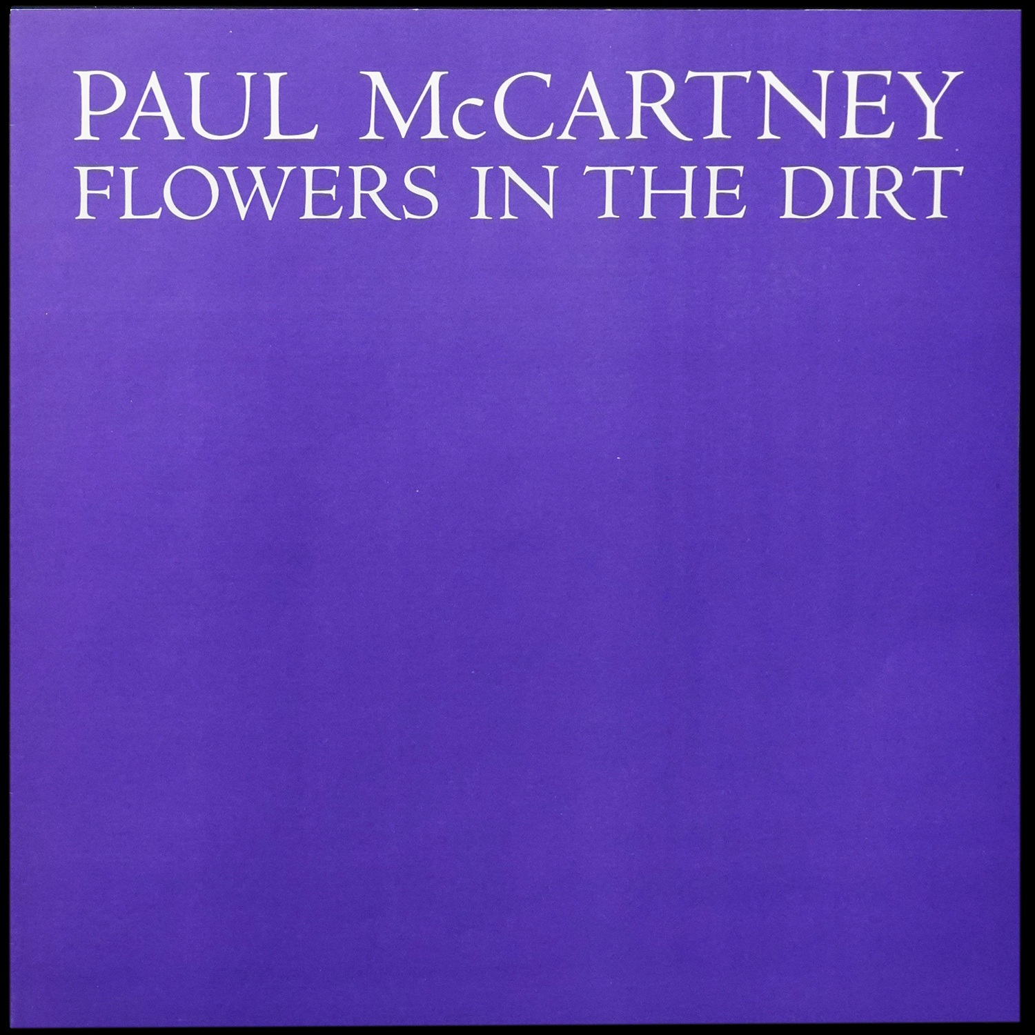 LP Paul McCartney — Flowers In The Dirt - World Tour Pack (+ 2 постера) фото 8