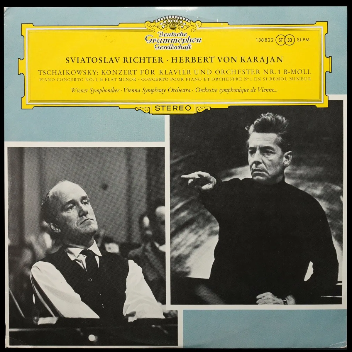 LP Herbert Von Karajan — Tschaikowsky: Konzert Fur Klavier Und Orchester Nr. 1 B-Moll фото