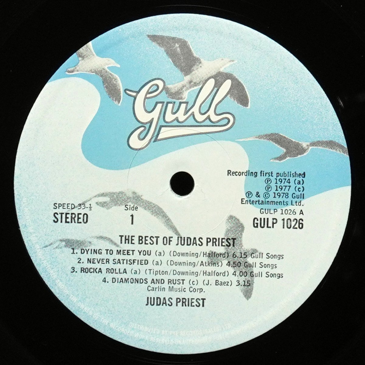 LP Judas Priest — Best of Judas Priest фото 3