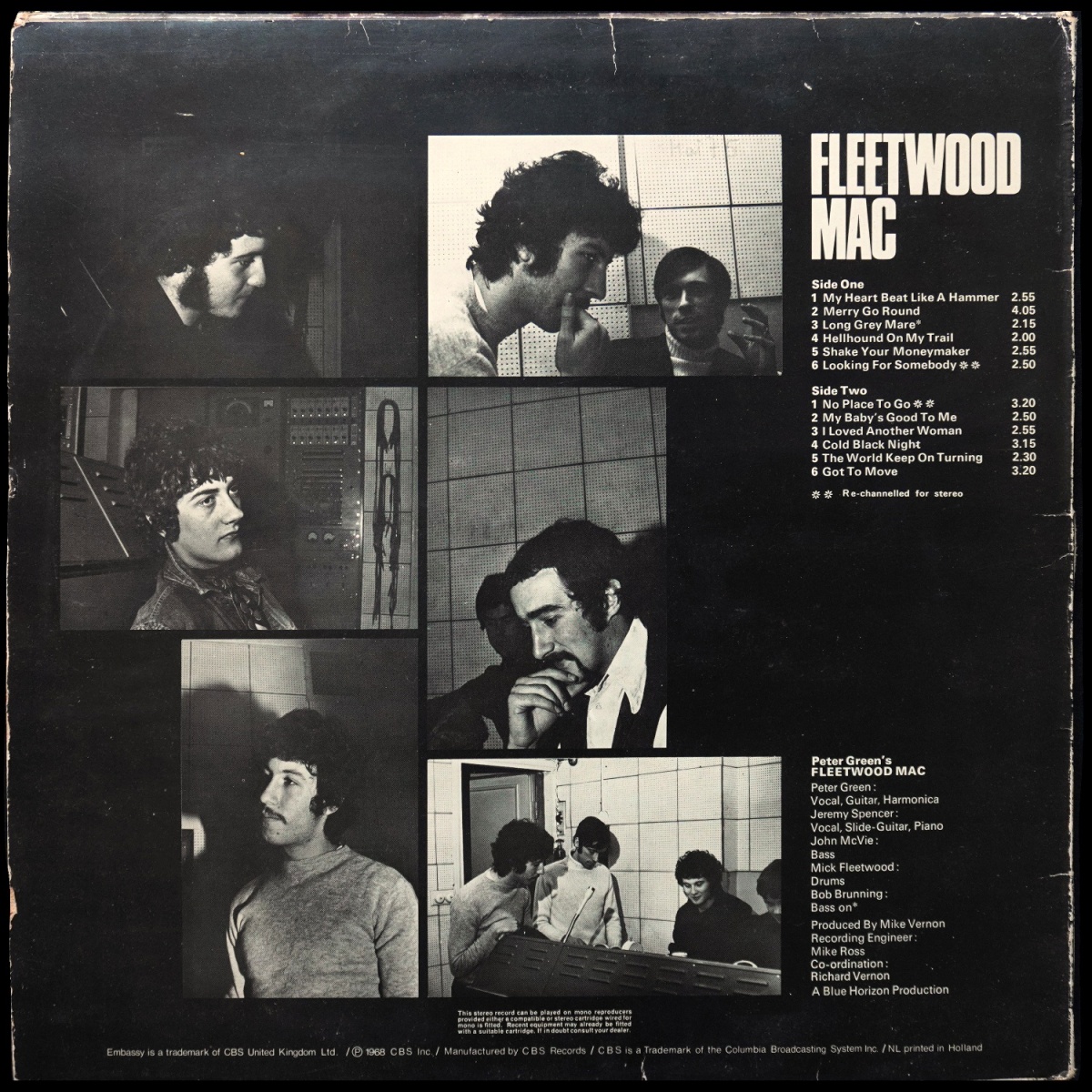 LP Fleetwood Mac — Peter Green's Fleetwood Mac фото 2