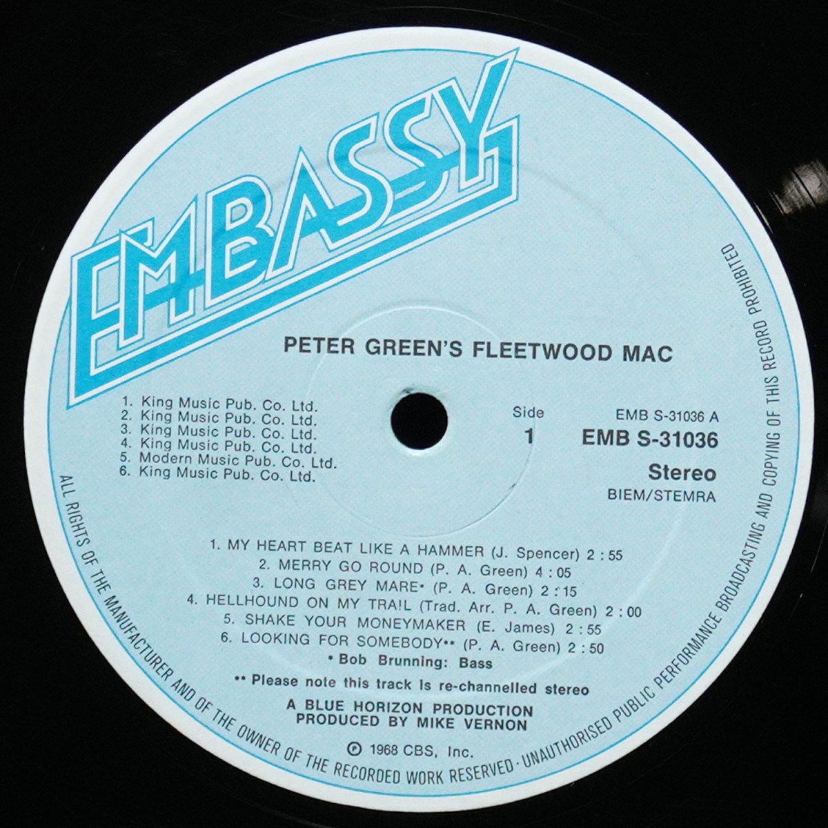 LP Fleetwood Mac — Peter Green's Fleetwood Mac фото 3