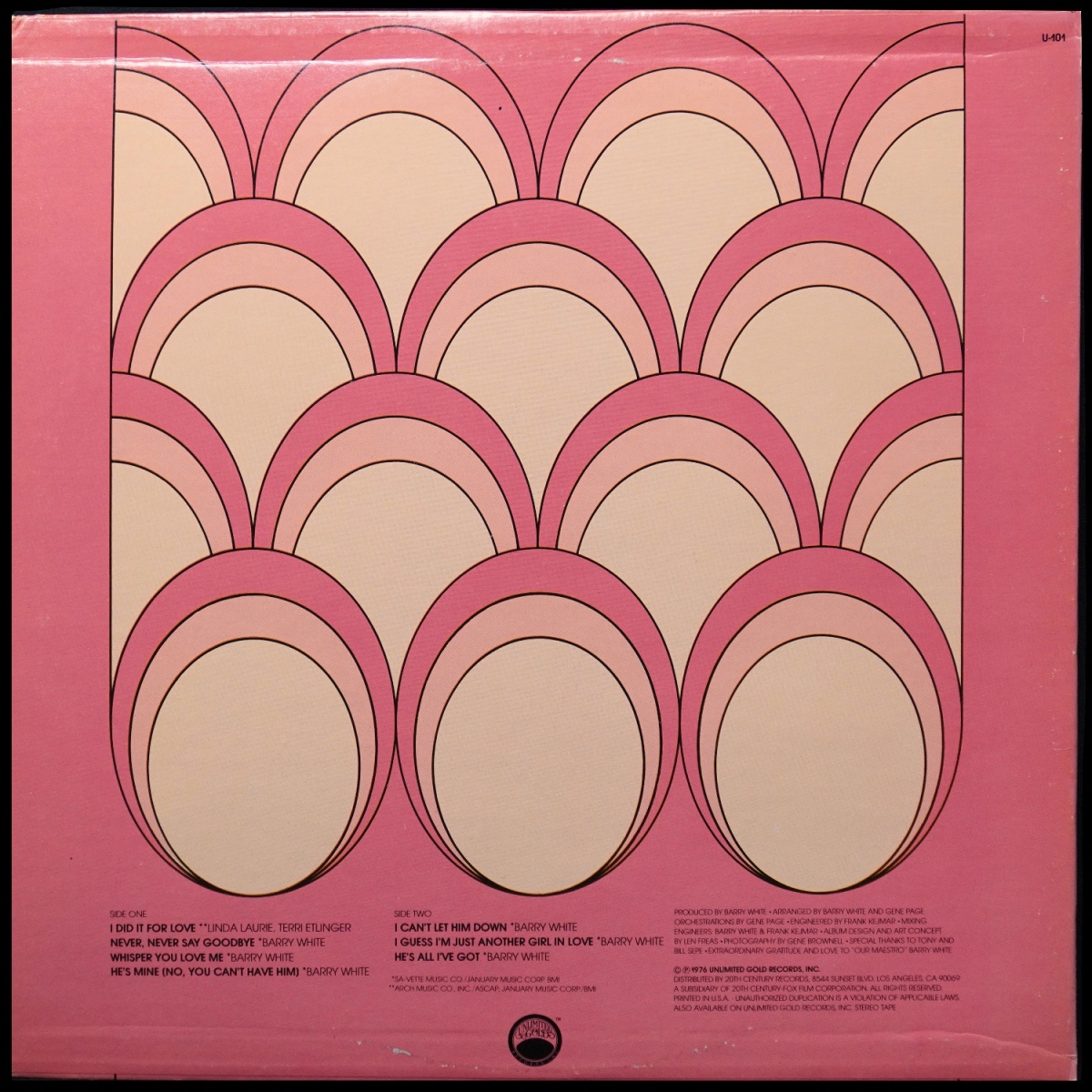 LP Love Unlimited — He's All I've Got фото 2