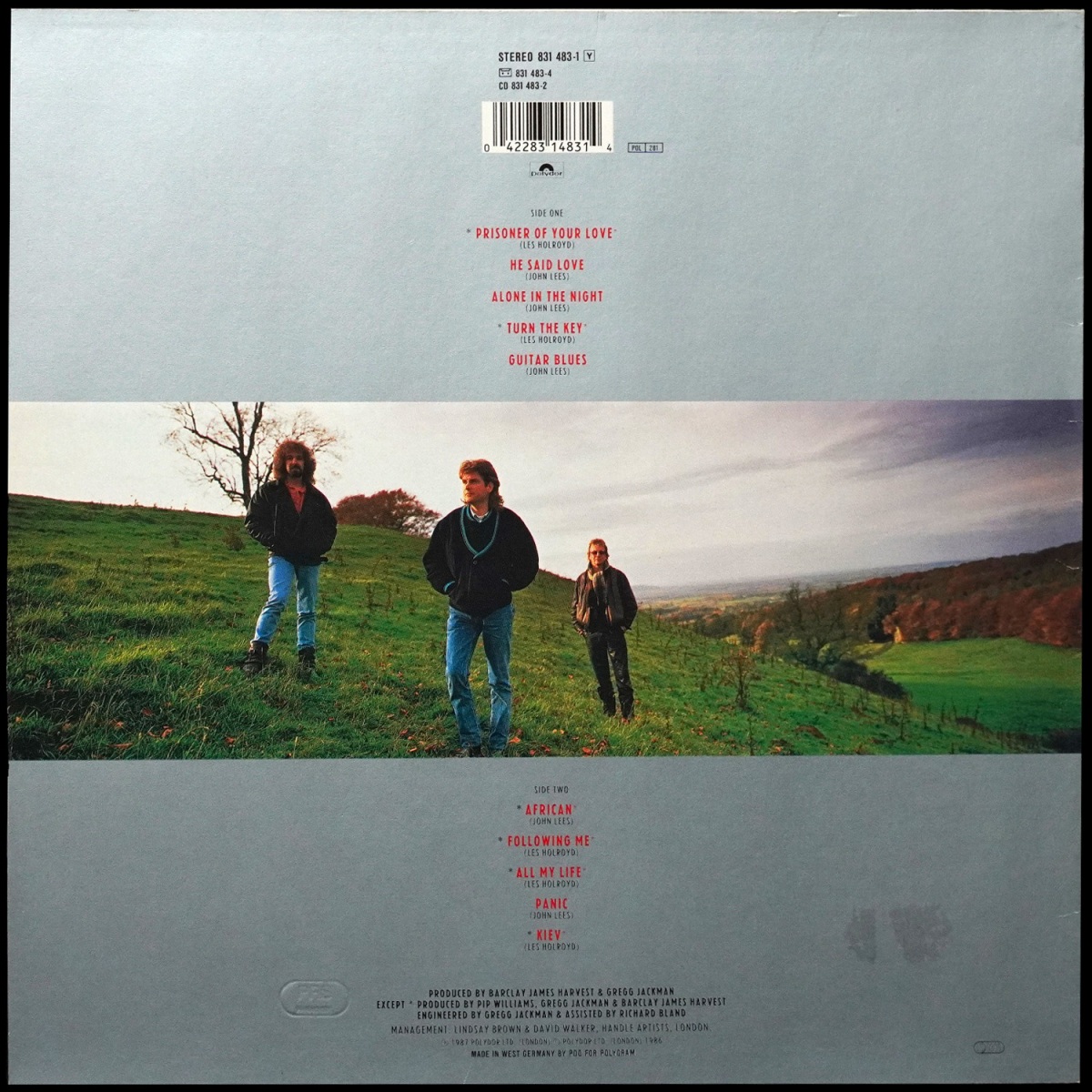 LP Barclay James Harvest — Face To Face фото 2