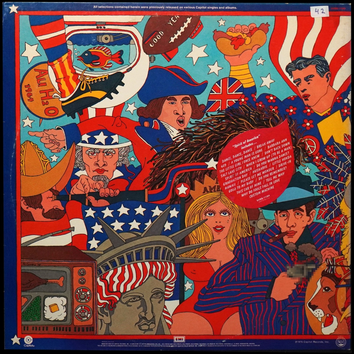 LP Beach Boys — Spirit Of America (2LP) фото 2