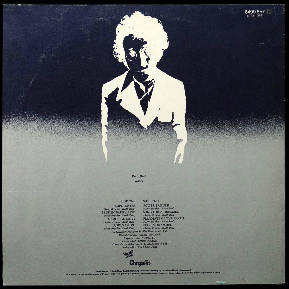 LP Procol Harum — Broken Barricades фото 2