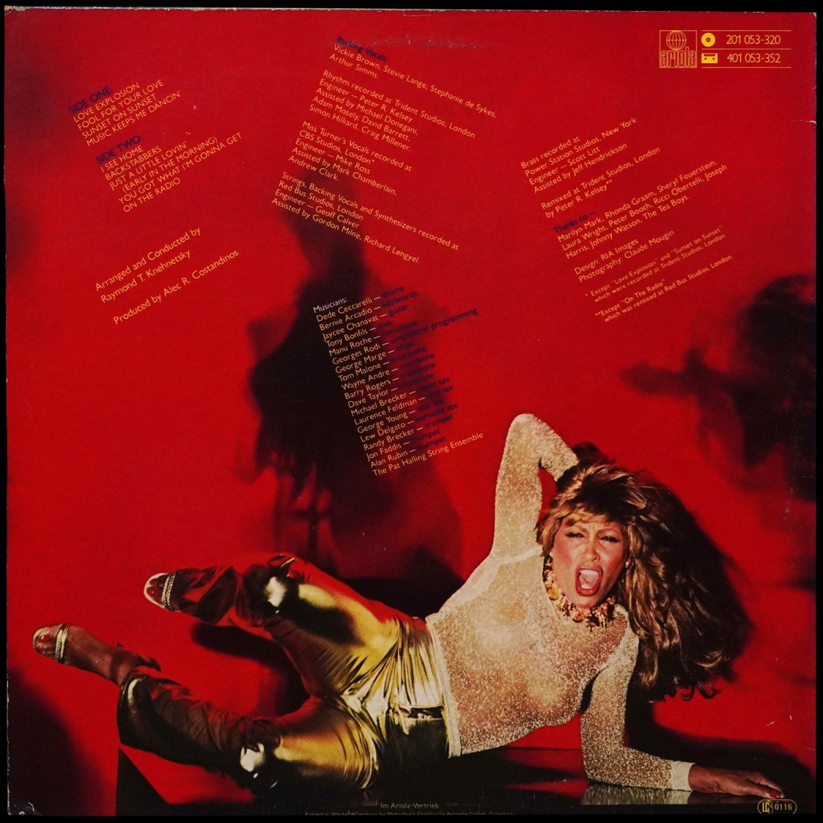 LP Tina Turner — Love Explosion фото 2