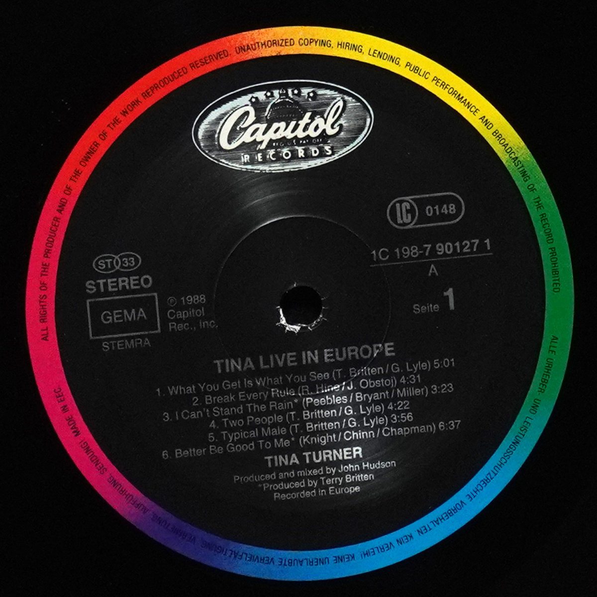 LP Tina Turner — Tina Live In Europe (2LP, + буклет) фото 3