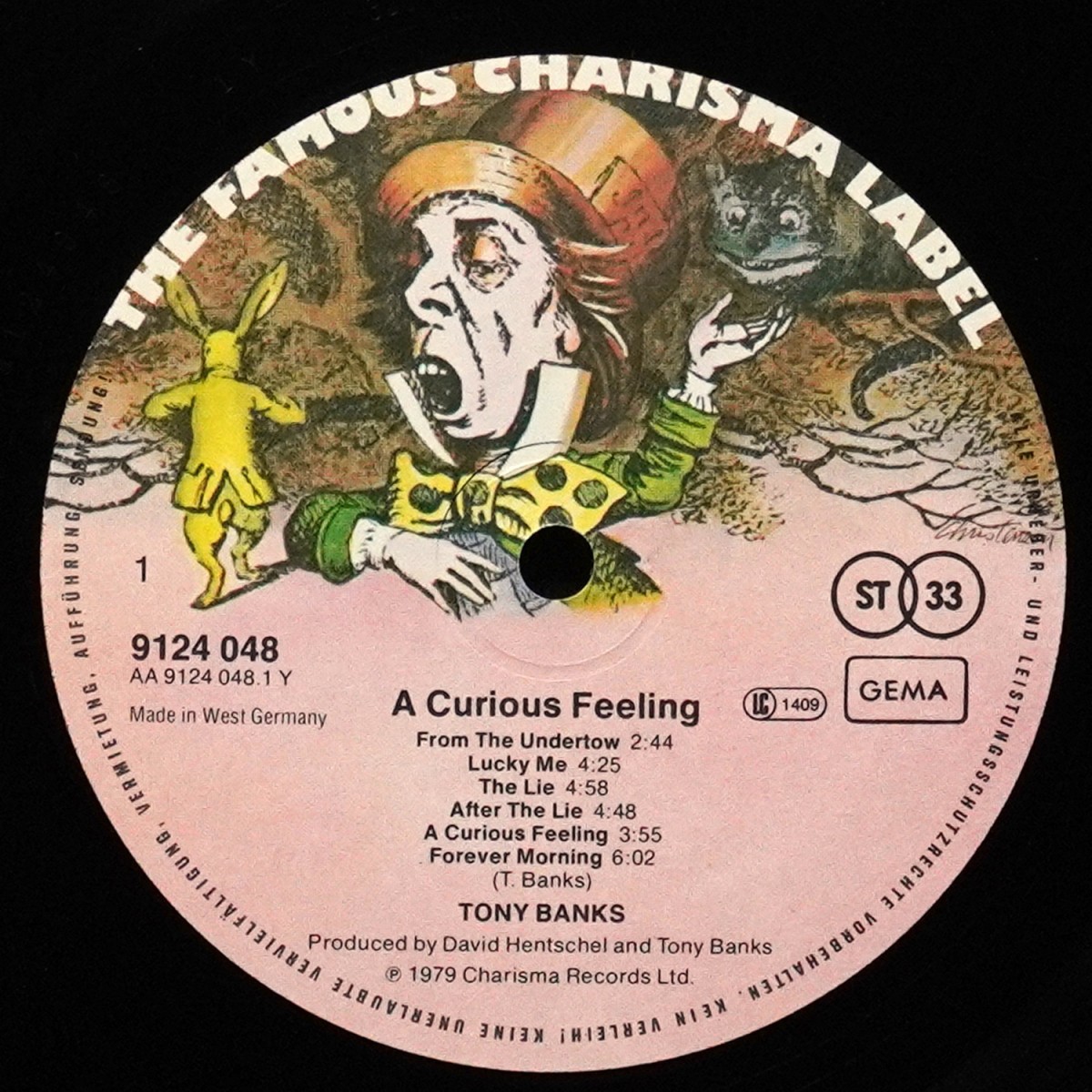 LP Tony Banks — A Curious Feeling фото 2