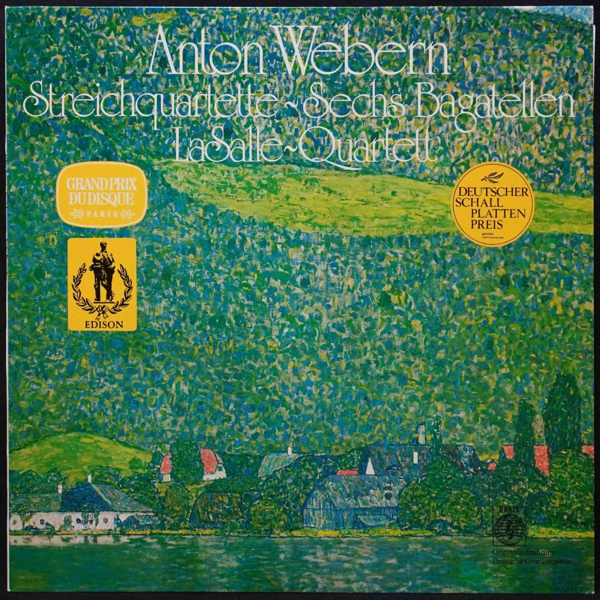 LP Anton Webern — Streichquartette ~ Sechs Bagatellen (клубное издание) фото