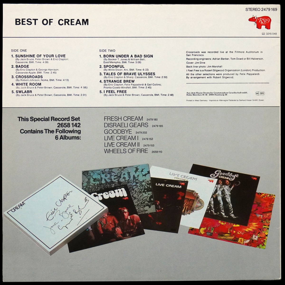 LP Cream — Best Of Cream фото 2