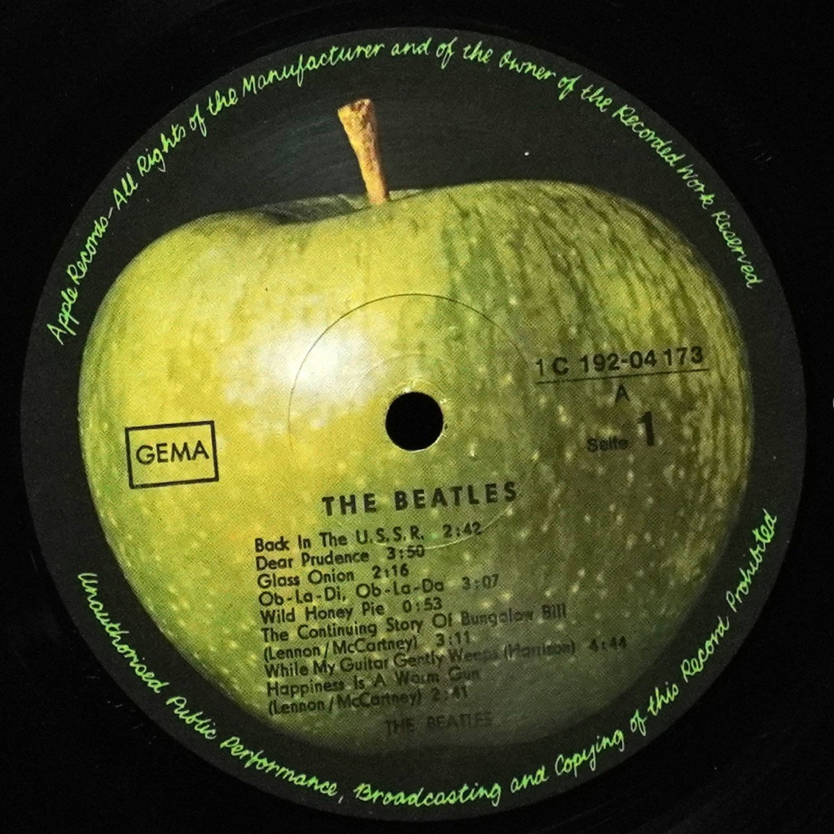 LP Beatles — White Album (2LP) фото 4