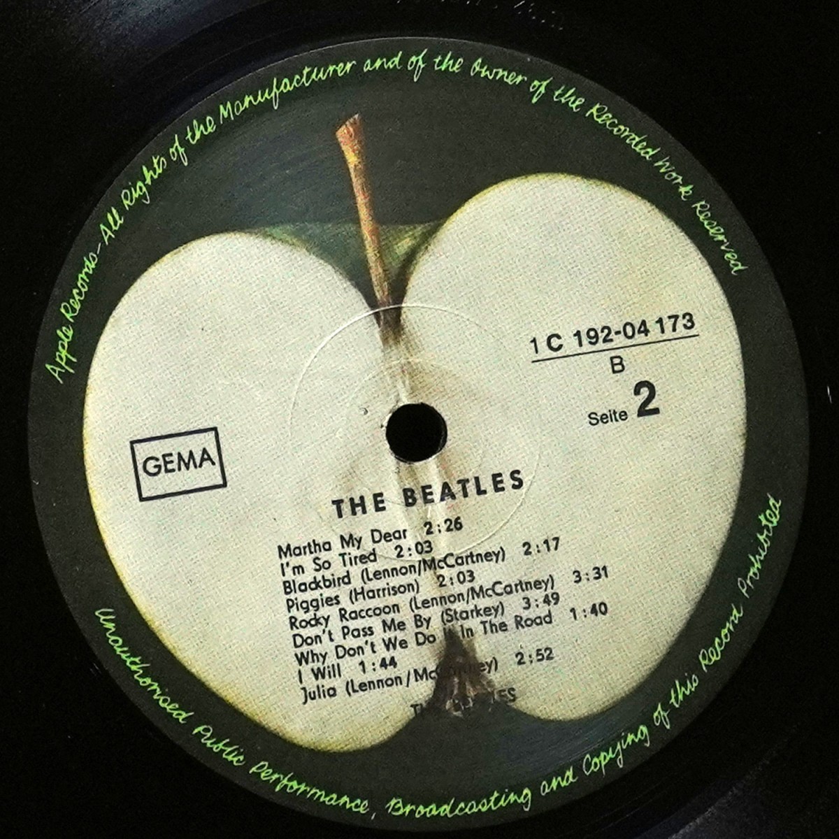 LP Beatles — White Album (2LP) фото 7