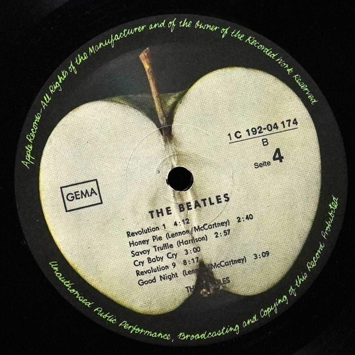 LP Beatles — White Album (2LP) фото 6