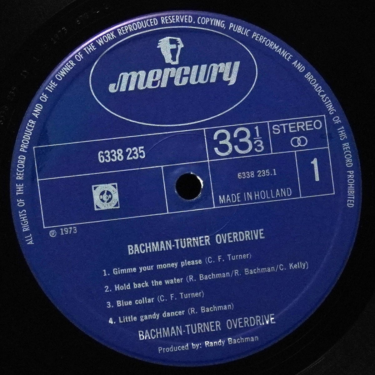 LP Bachman-Turner Overdrive — Bachman-Turner Overdrive фото 2