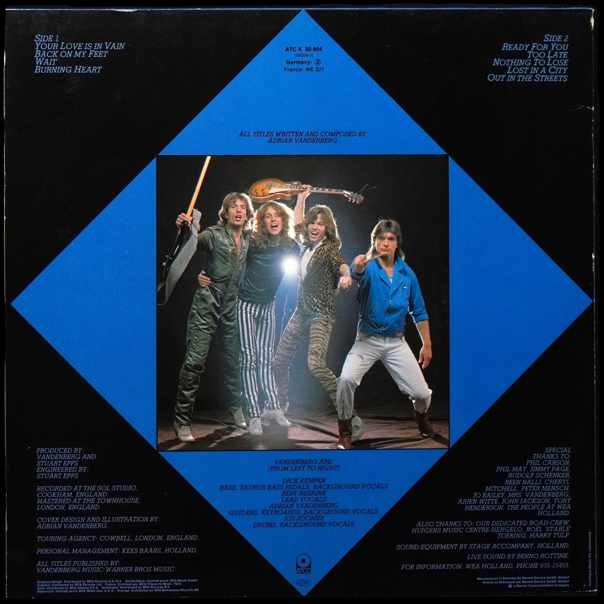 LP Vandenberg — Vandenberg фото 2