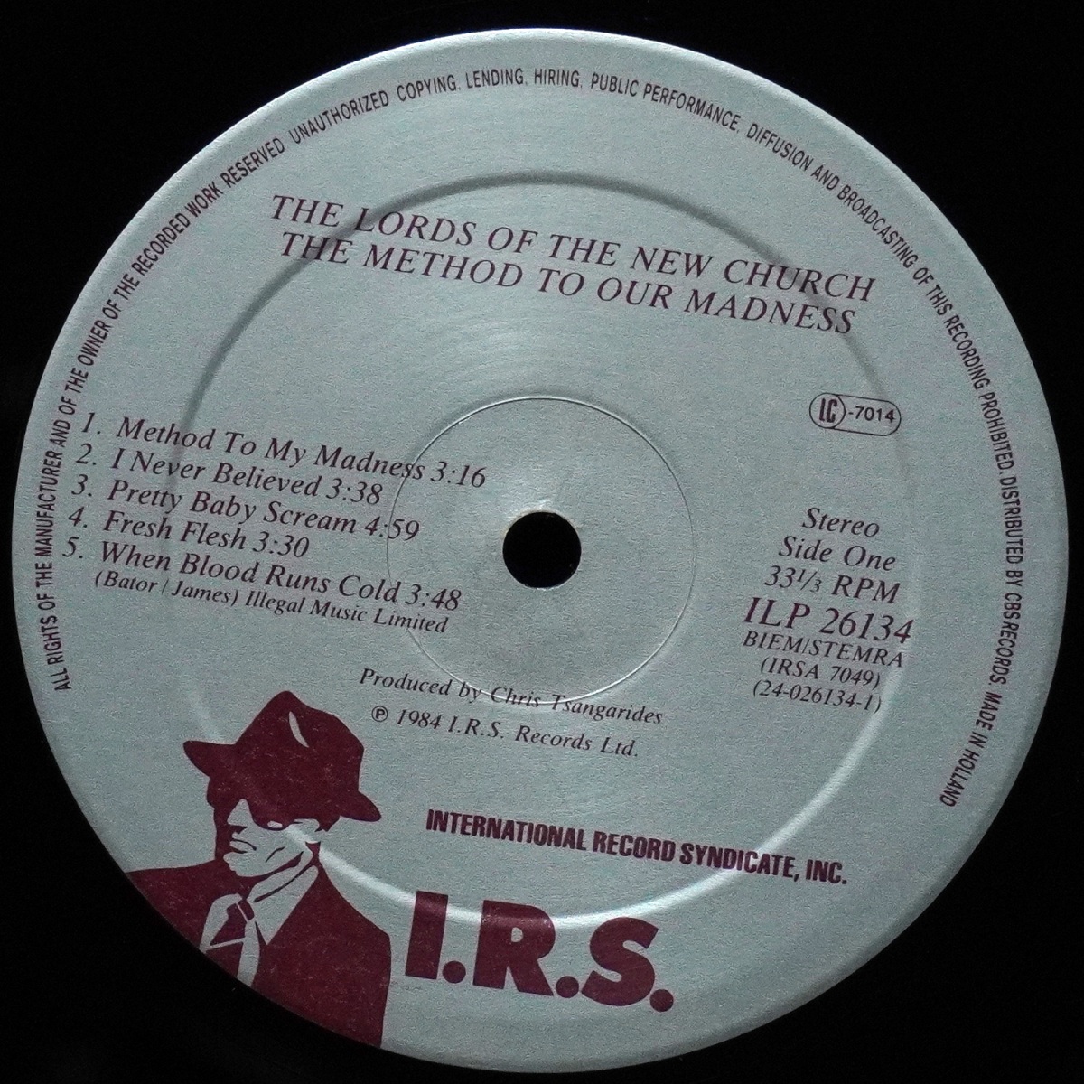 LP Lords Of The New Church — Method To Our Madness фото 3