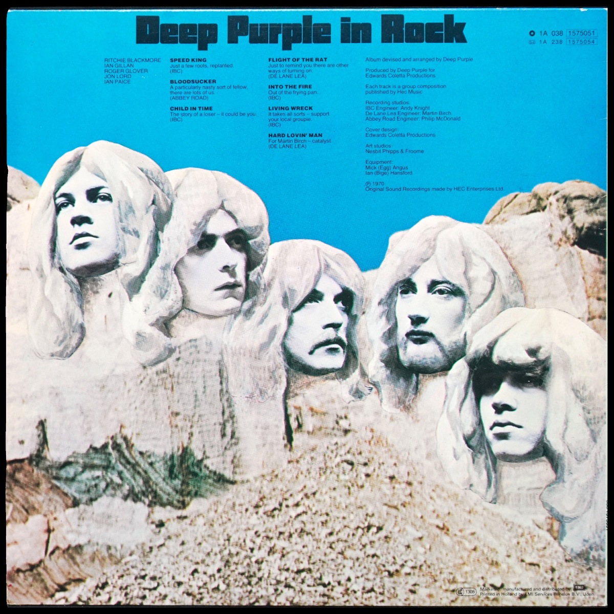 LP Deep Purple — In Rock фото 2