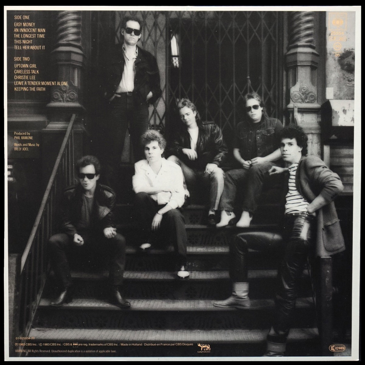 LP Billy Joel — An Innocent Man фото 2