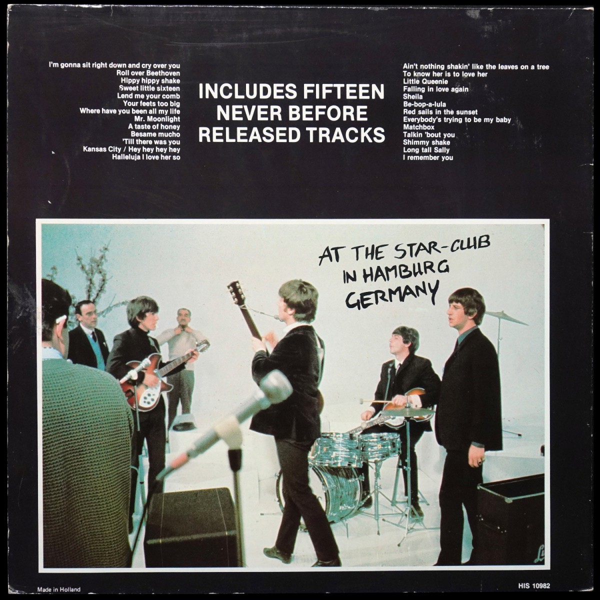 LP Beatles — Live At The Star-Club In Hamburg Germany (2LP) фото 2