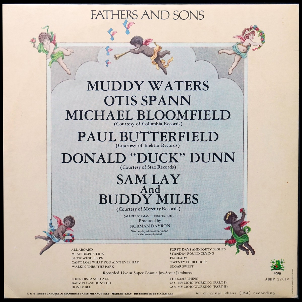 LP Muddy Waters — Fathers And Sons (2LP) фото 2