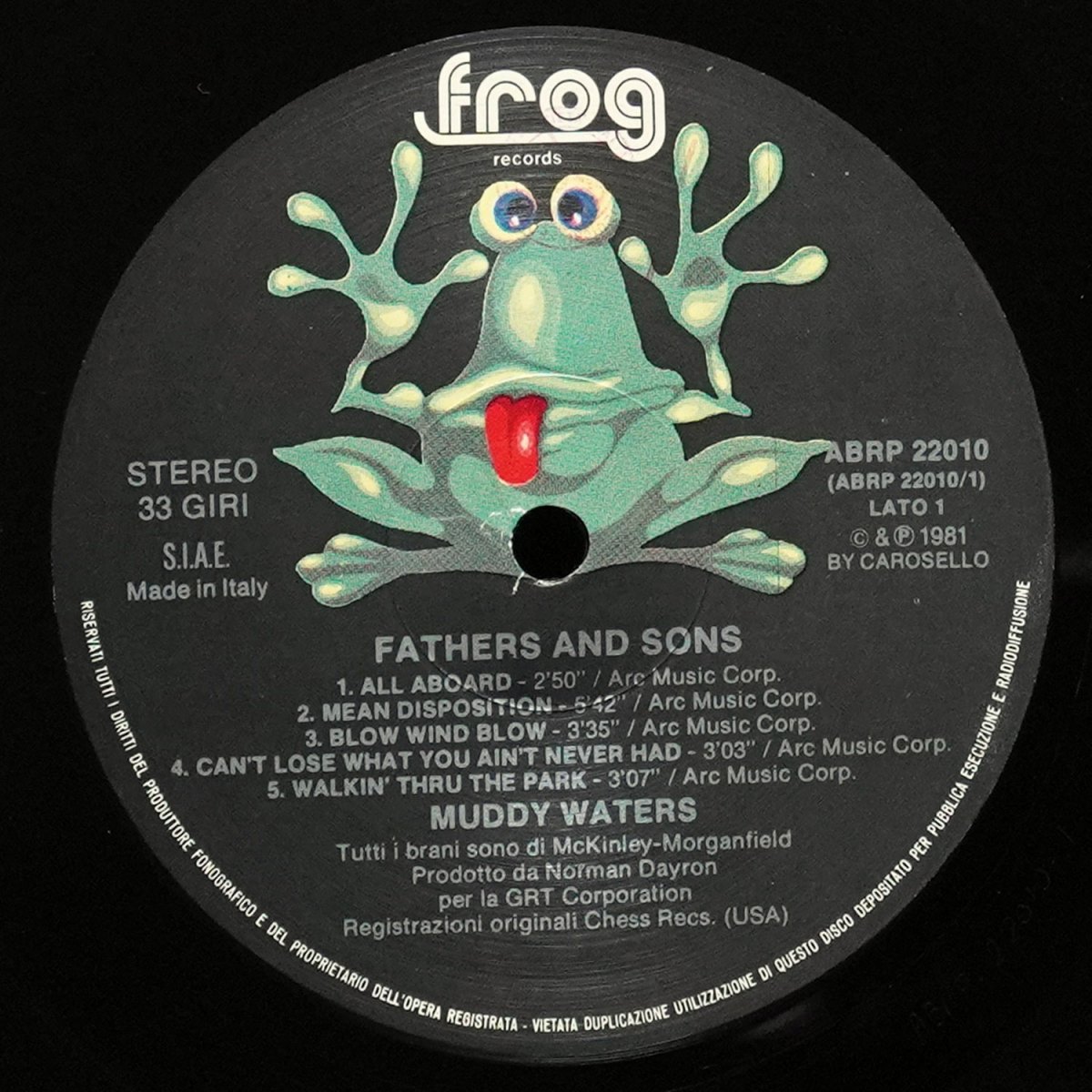 LP Muddy Waters — Fathers And Sons (2LP) фото 3