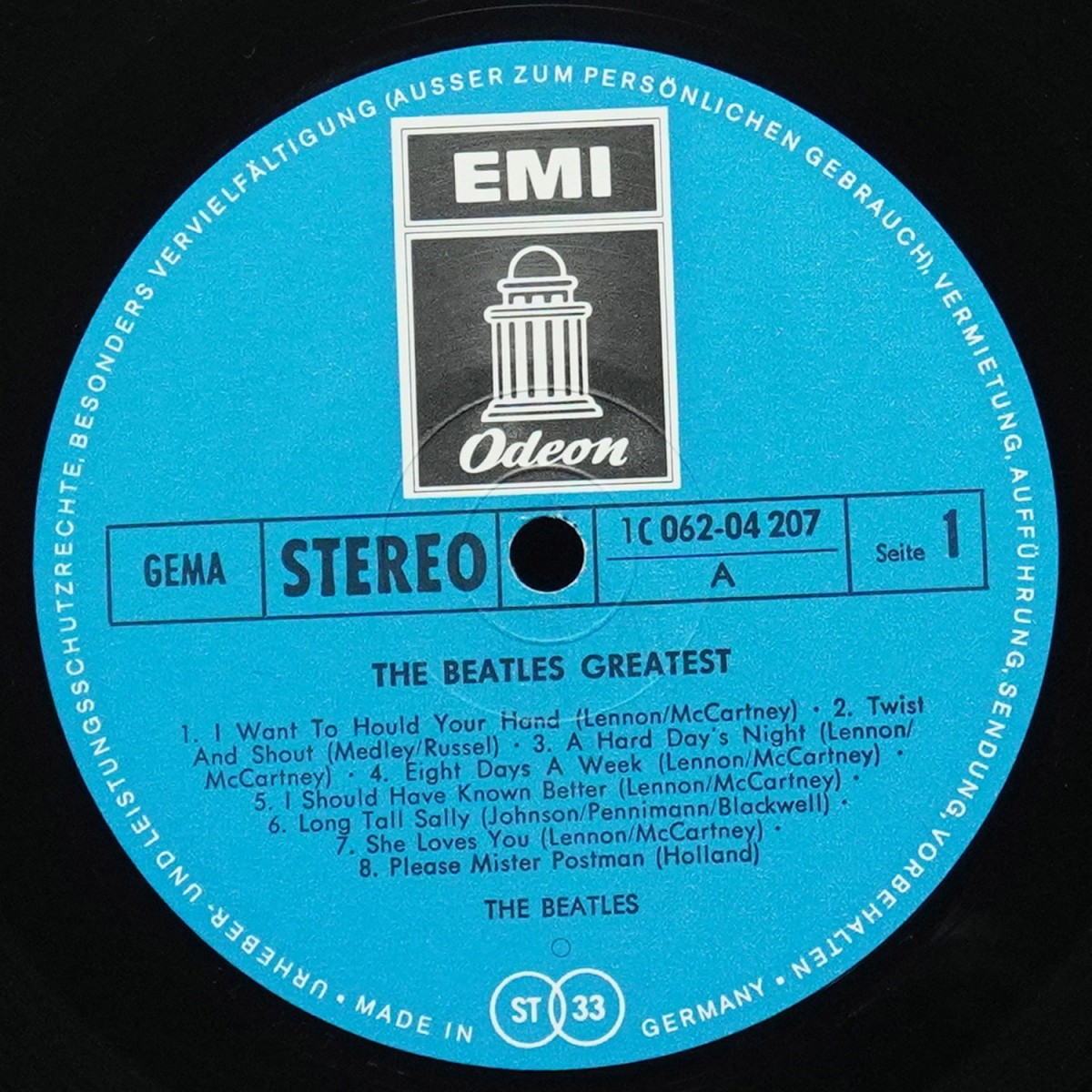 LP Beatles — Beatles' Greatest фото 3